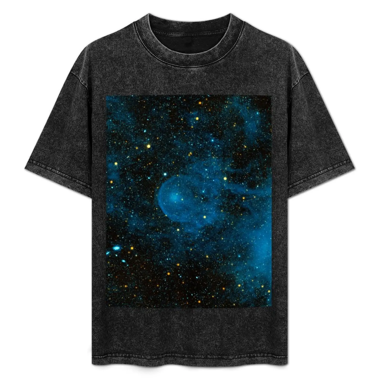 

Blue Star Galaxy T-Shirt blanks Blouse vintage graphic tee graphic t shirt vintage mens t shirts top quality