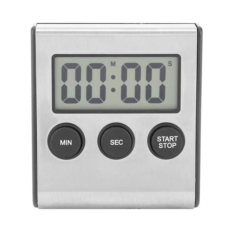 BEAU-Kitchen Digital Timer Cooking Timer Multi-Function Timer With Magnet On The Back And Wall-Mounted