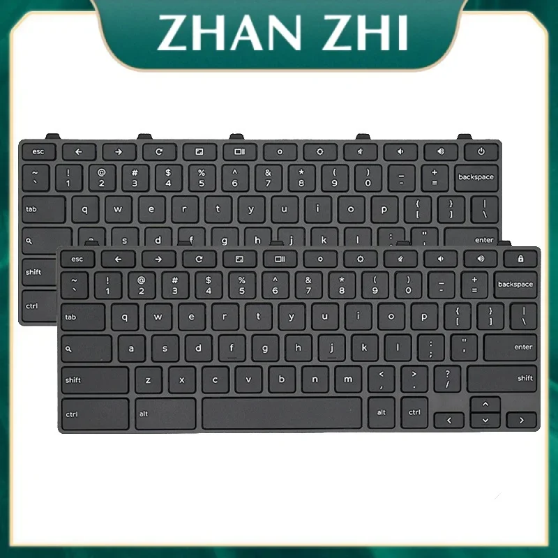 New  Laptop Rreplacement Keyboard Compatible for DELL Chromebook 11 3100 5190 2-in-1 00D2DT 0OD2DT 0H06WJ