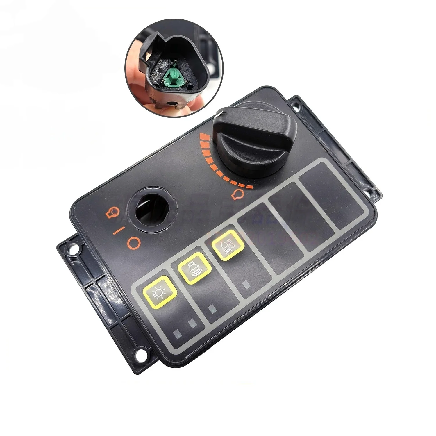 

Applicable to the modern R80-7 excavator headlight wiper throttle knob controller assembly