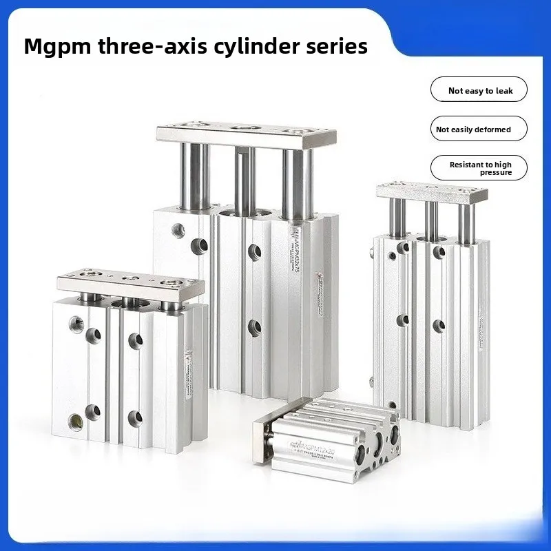 

MGPM Pneumatic Compact Guide Cylinder MGPM12 MGPM16 MGPM20 MGPM25 MGPM32 MGPM40 MGPM50 MGPM63 MGPM80 Stroke 10mm-300mm