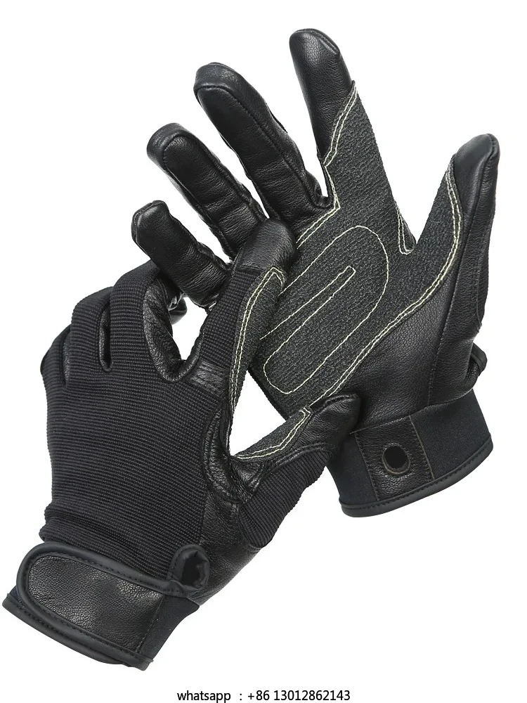 

Уличные перчатки для скоростного спуска, спасательная команда, тренировочная веревка, пещера, перчатки с полным пальцем