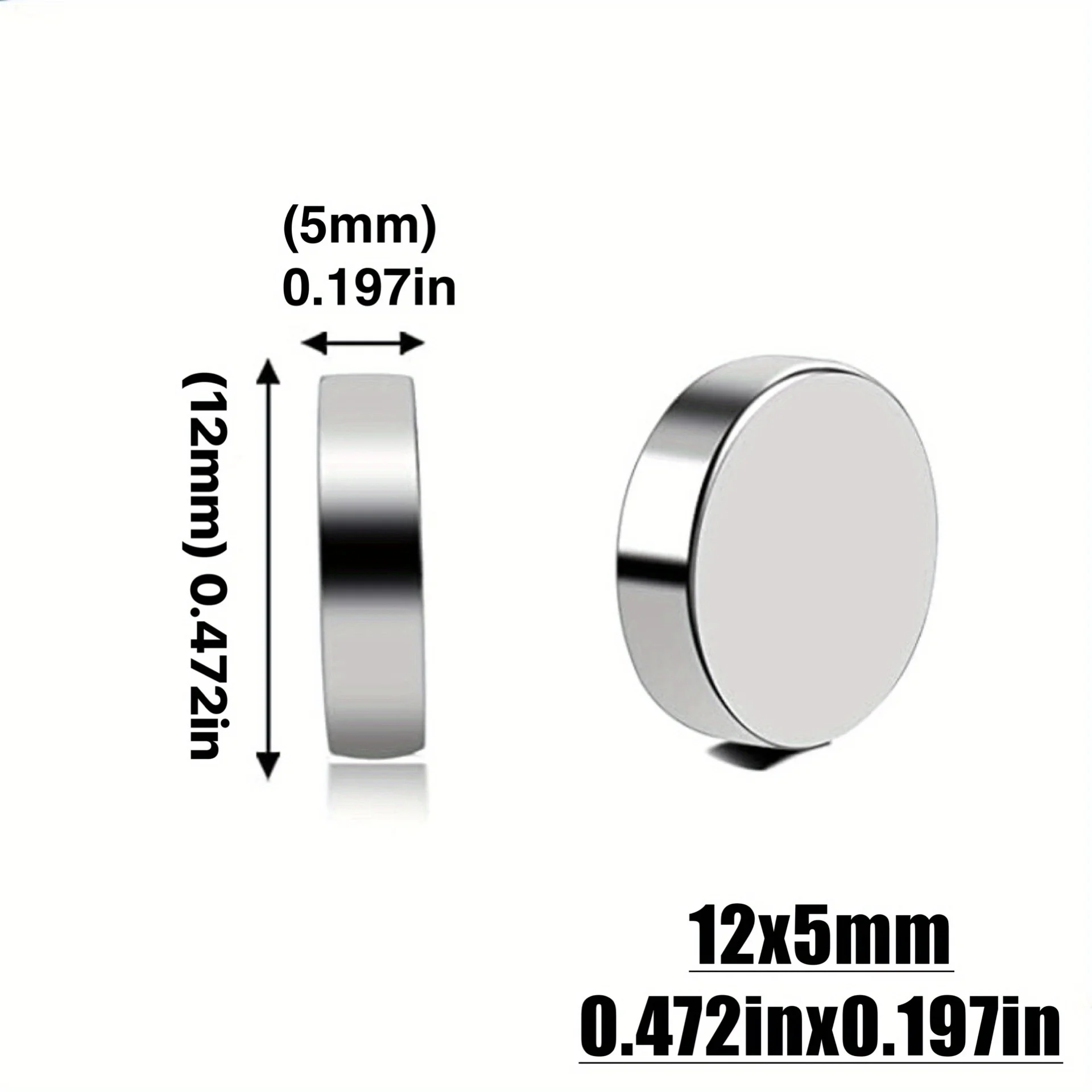 10pcs 12x5mm Magnets Super Powerful Neodymium Magnets Neodinium Magnet Fridge Magneat Very Strong Magnet Magnetti Magnit Aimant