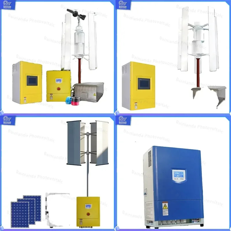 1KW 2KW 3KW 5KW Vertical Axis Spiral Wind Turbine Generator 12V 24V 48V Renewable Energy System Home Off Grid Power Supply