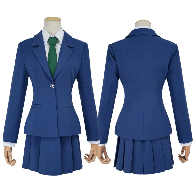 

HOLOUN Detective Conan Anime Rachel Moore Mouri Ran Cosplay Costume Suit Shirt Skirt Tie Halloween Thanksgiving Christmas Daily