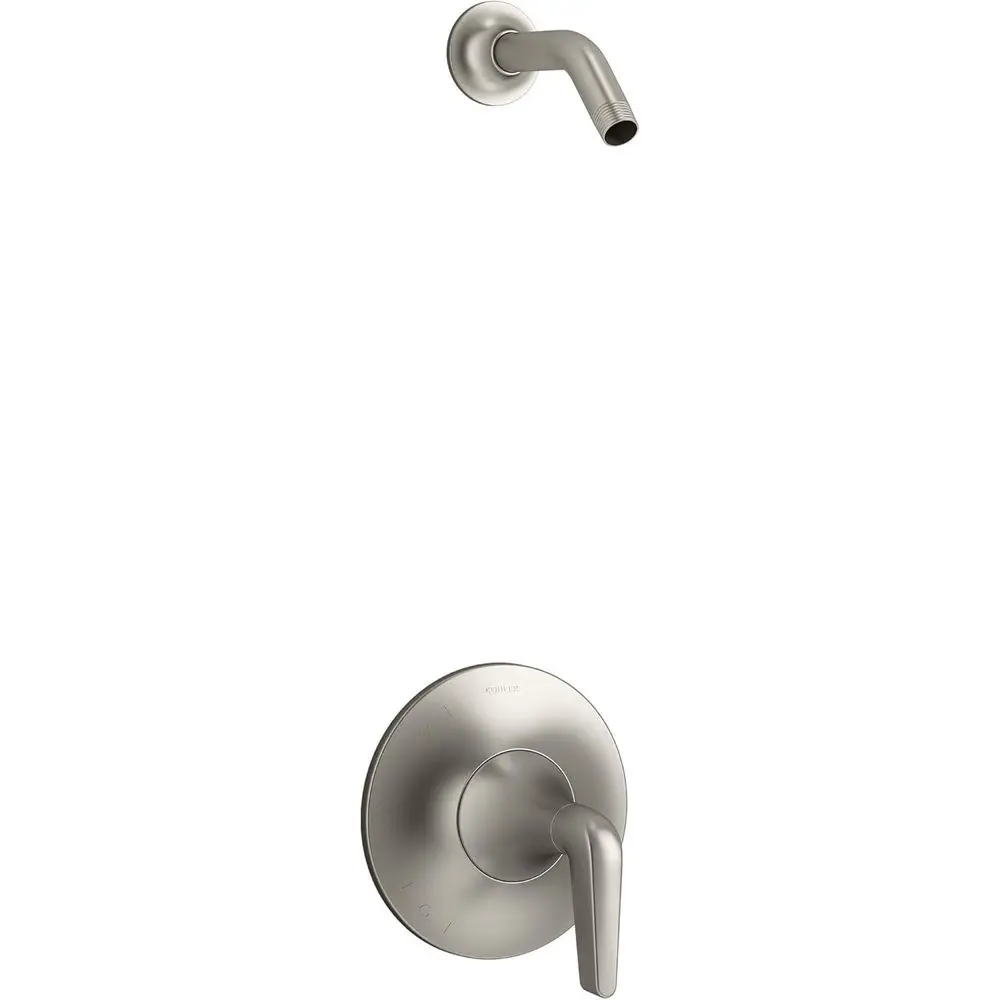 

Brushed Nickel Shower Trim Set, Tempered for Durability