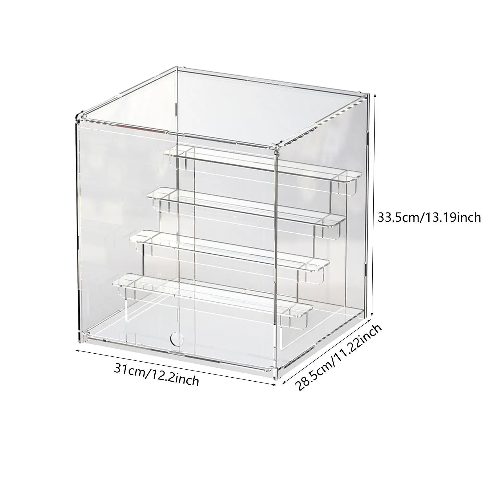 أرقام عرض حقيبة للتخزين المقتنيات صندوق عرض مقياس صندوق عرض السيارة