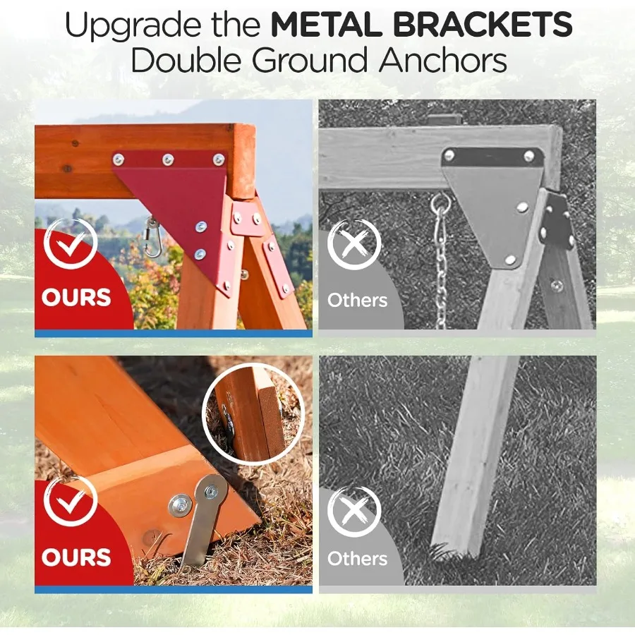 مجموعات أرجوحة خشبية لملعب الدلفين لعائلة الفناء الخلفي لتقوم بها بنفسك عدة لأي أرجوحة مجموعة لعب خارجية مع شريط أرجوحة ترابيز و #6