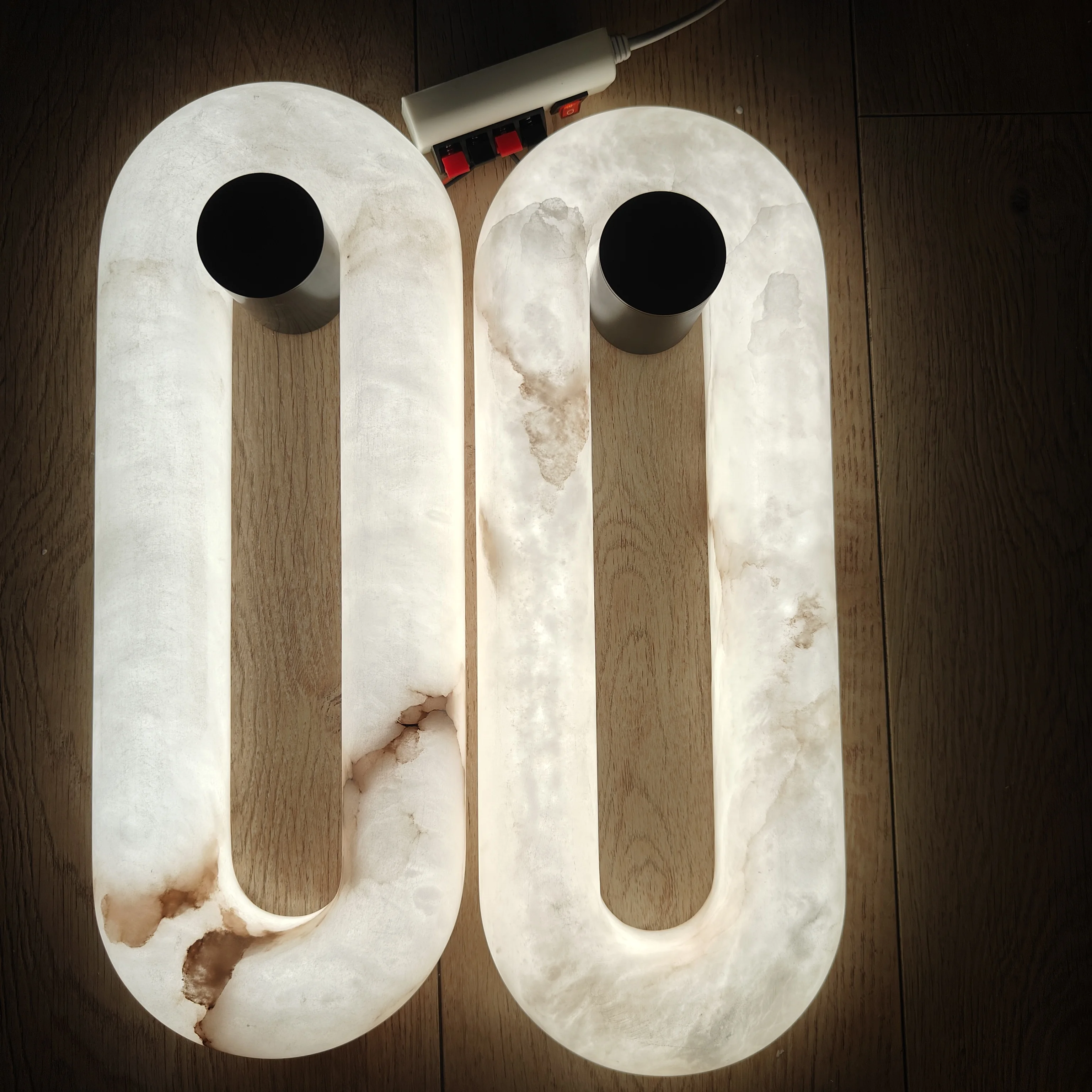 

Simple LED Spanish Natural Marble Wall Lamp Living Room Bedroom Headboard Background Wall Porch Stair Lamp Villa Brass Wall Lamp