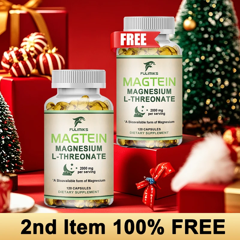

Premium Magtein Magnesium L-Threonate Supplement, for Long-Term Brain Health, Stress & Vitality, Boosts Memory, Anxiety Relief