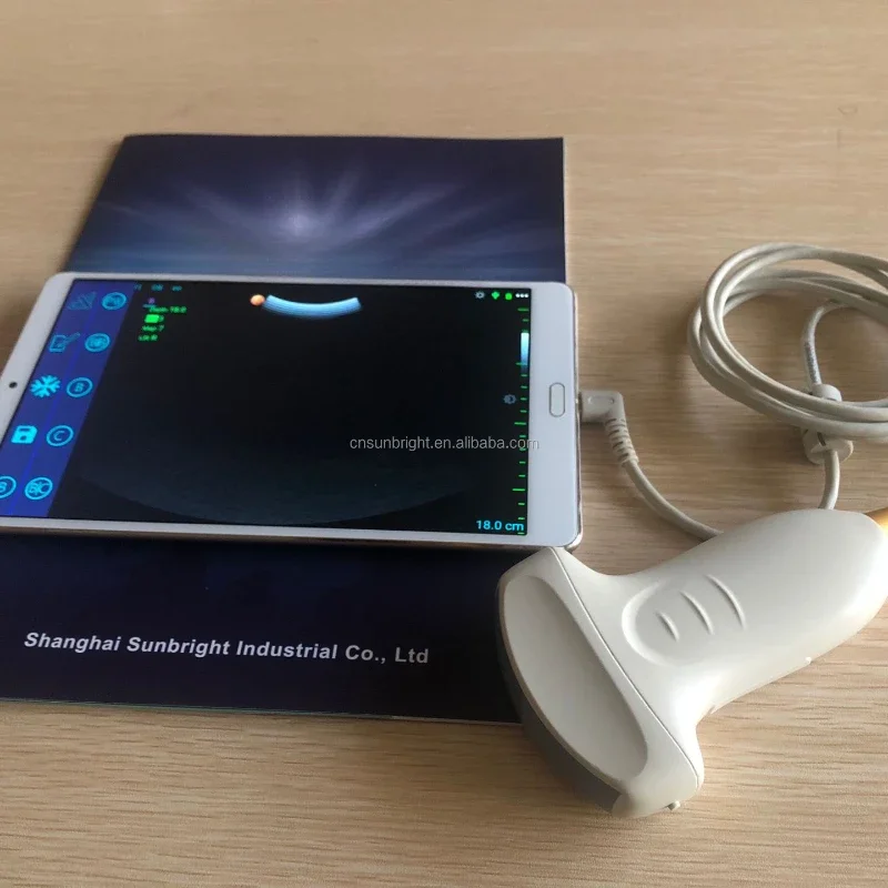 New medical color doppler function for computer ultrasound transducer probe