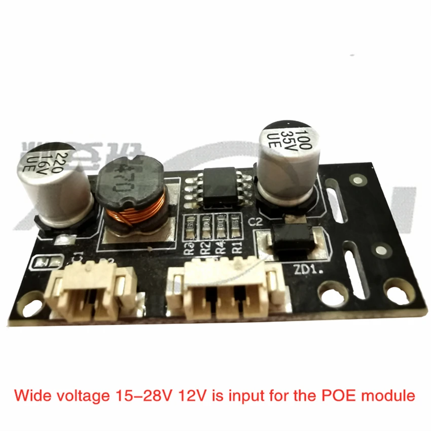 POE module PM2401 Non-standard 24V wide voltage 15-28V Input 12V Output POE module