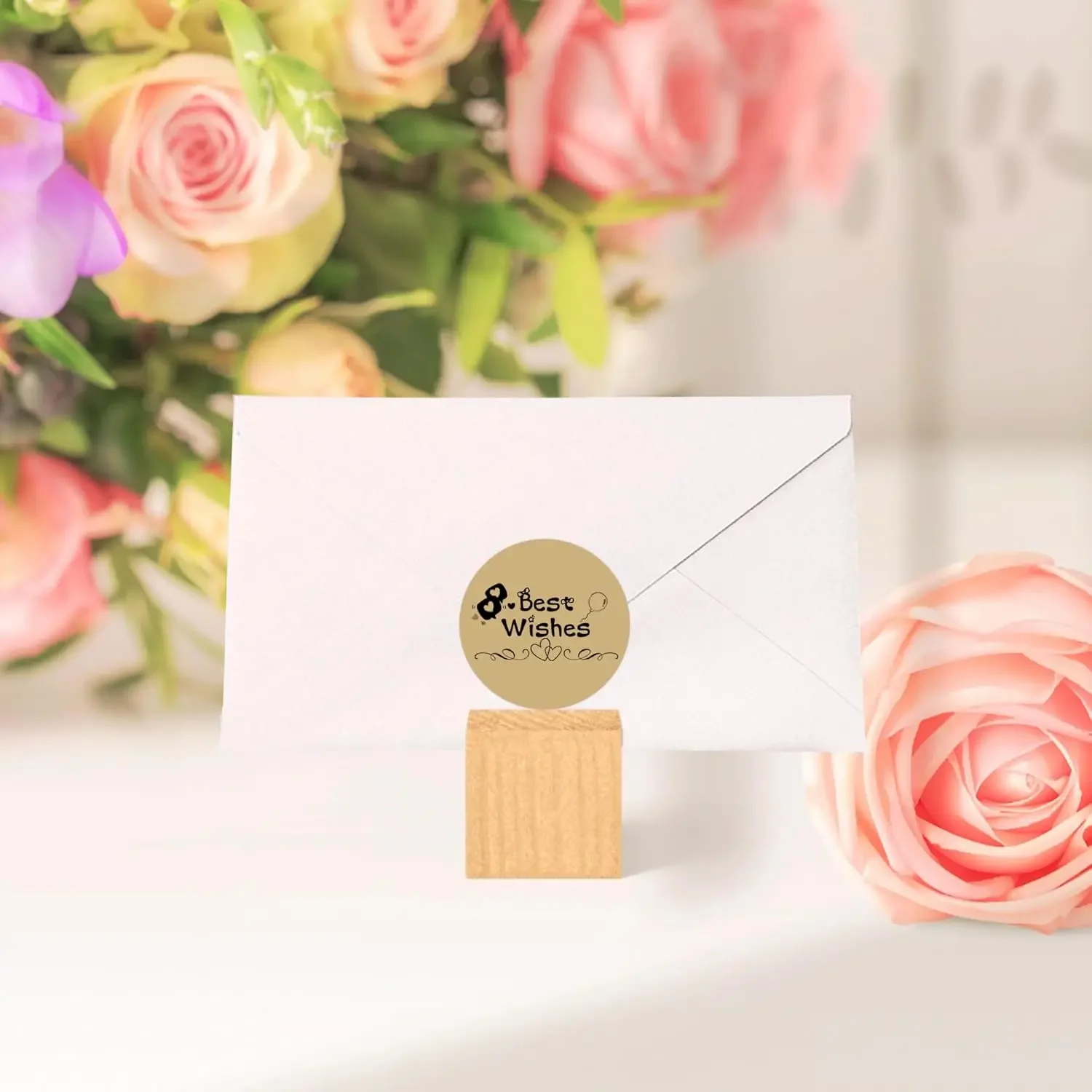 Thermoetiketten – Runde Thermodruckeretiketten, wasserfeste Thermodruckeraufkleber für Logo-Design, Preisschild, Adresse, QR-Code