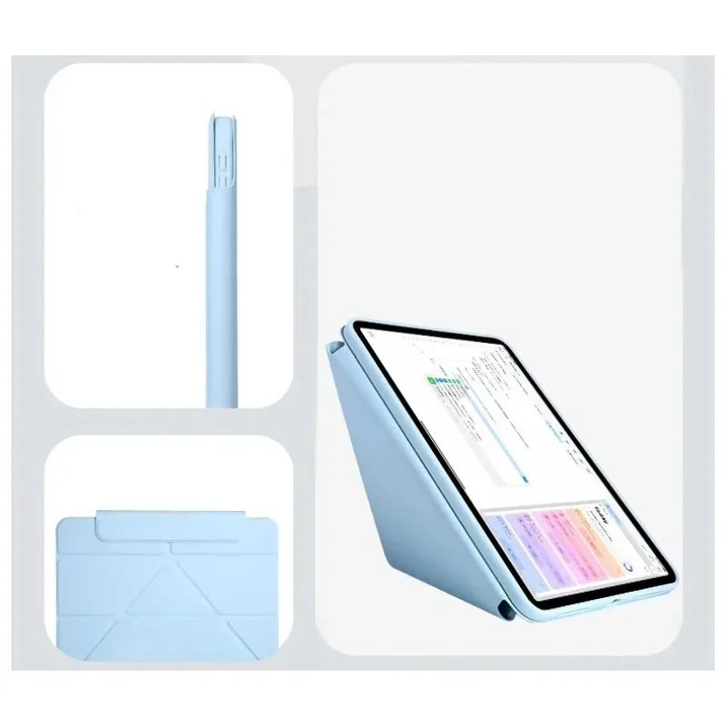 For Lenovo Legion Y700 Gen 5 Case TB323FU Multi-Folding Stand Protective TPU Funda for Lenovo Y700 2026 Y700 Gen5 Case 8.8 inch