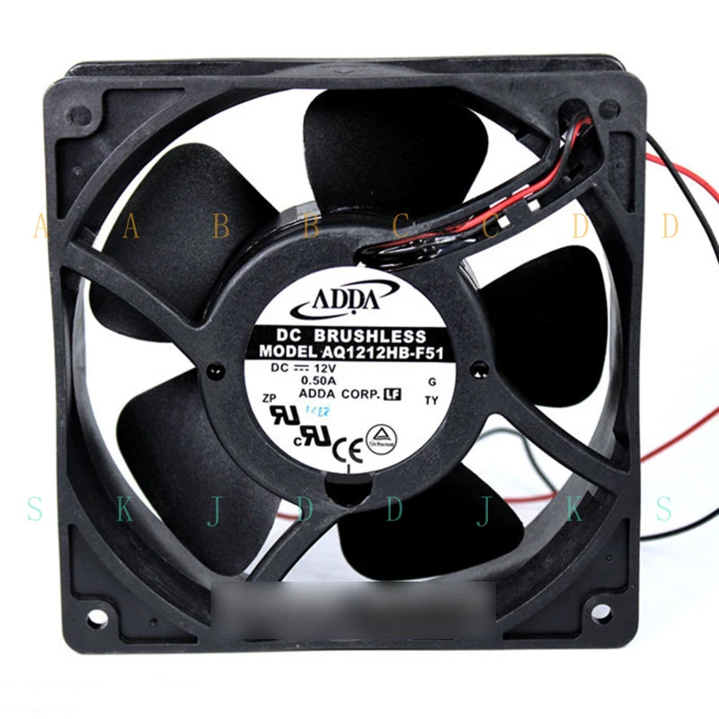 

Новый водонепроницаемый вентилятор ADDA AQ1212HB-F51 DC12V 0.50A IP68