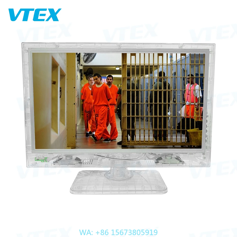 

13.3 15 18 19 Inch Clear Prison Tune TV for Sale Flat Screen TV in Jail Cell Inmate Electronics