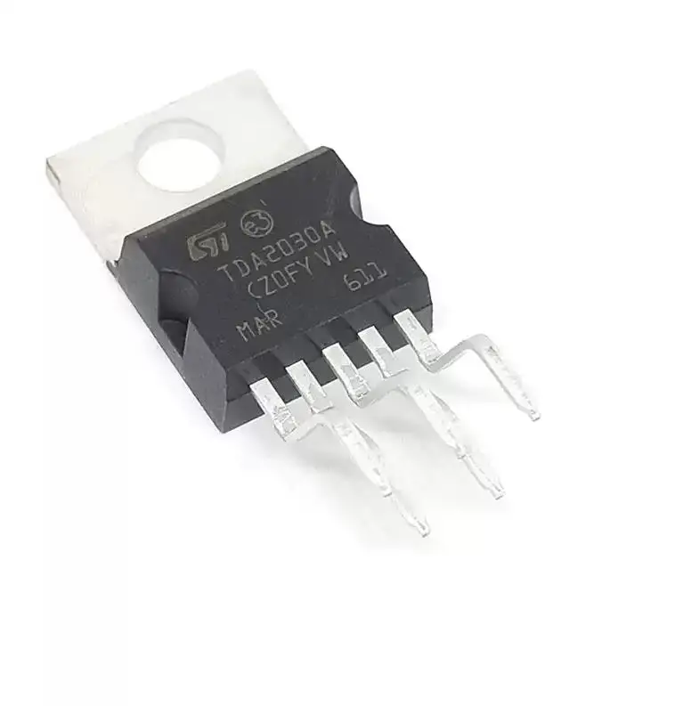 10pcs PA/ short-circuit And Thermal Protection IC TDA2030A TO-220-5 TDA2030 2030 Linear Audio Amplifier