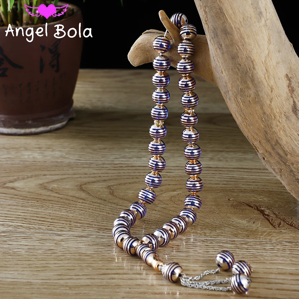 The Popular 14mm Nostalgic Rosary Bracelet Is Available In A Variety of Colors, Suitable for Islamic Muslim Worship Occasions