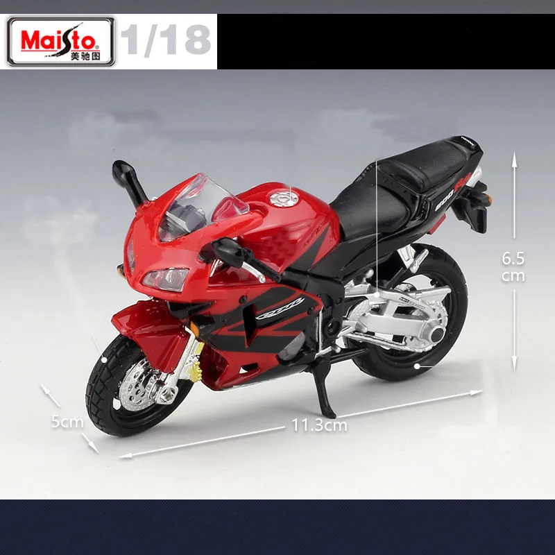 Maisto 1:18 CBR600RR Static Die Cast Vehicles Collectible Hobbies Motorcycle Model Toys Workable Shork-Absorber Toy