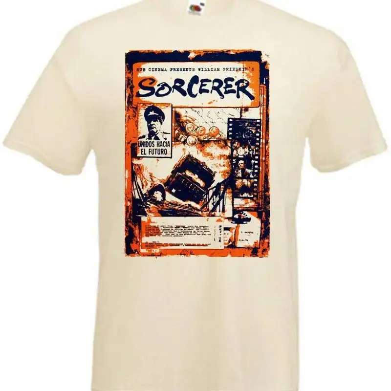 Sorcerer v1 T shirt natural movie poster all sizes S 5XL