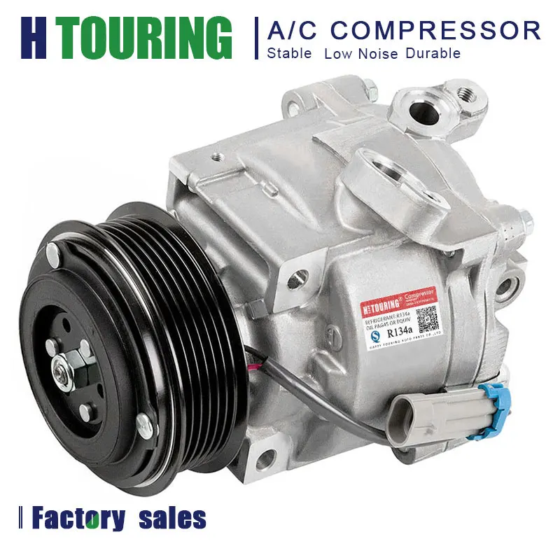 

For Car Chevrolet Sonic 1.8L QS90 Auto Air AC Compressor 95059818 AKT011H403G AKT200A408 556112-2788 P1618509 GR911701 52067902