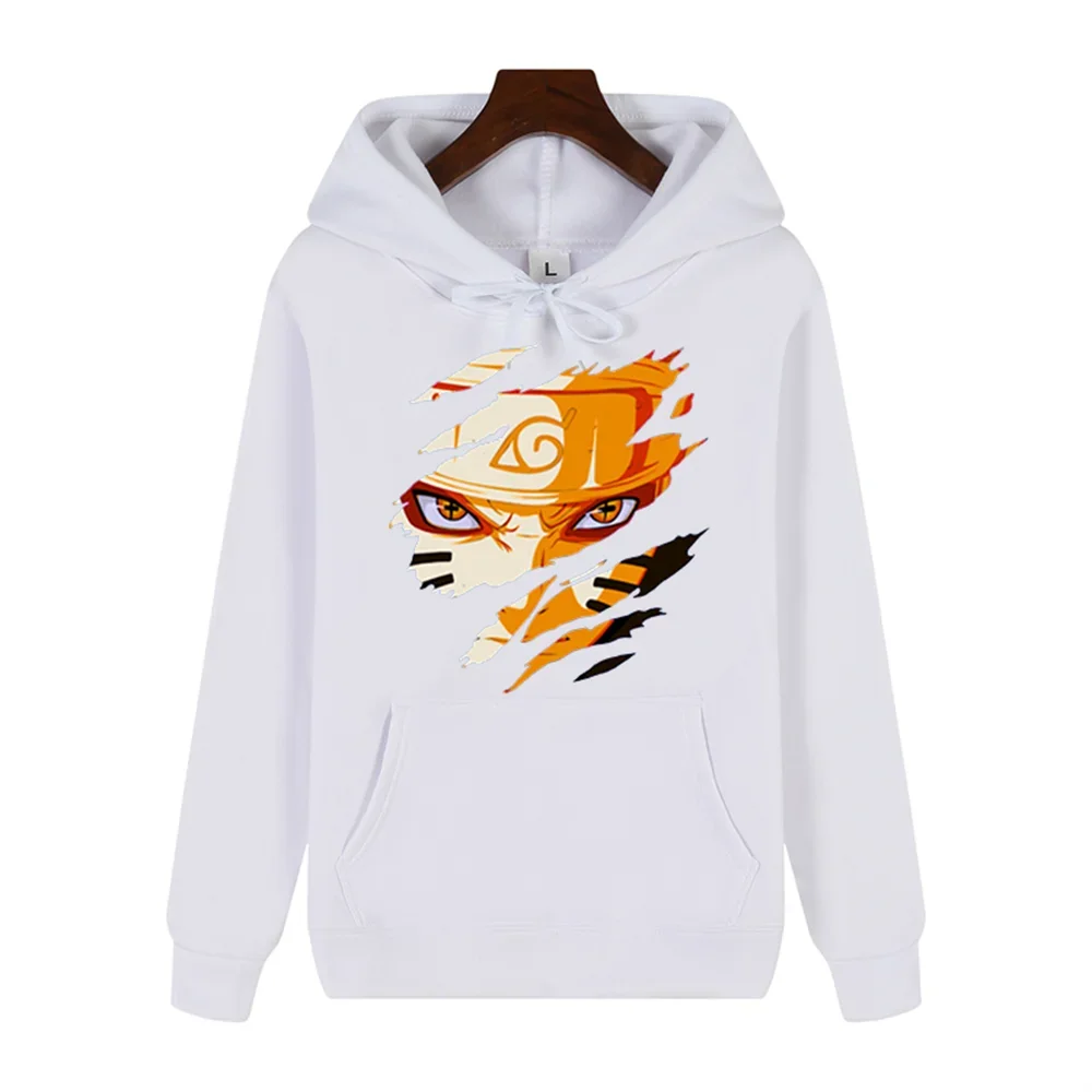 Naruto Hoodie Anime Print Herbst und Winter Outdoor Casual Sweatshirt Haikyuu Hoodies Damen