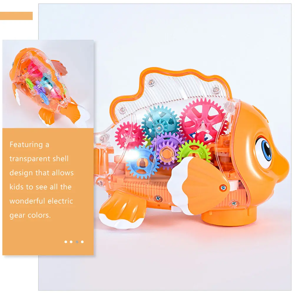 

Игрушечные машинки, светящиеся машинки, механические игрушки, игрушки с шестеренками для малышей 1-3 лет, механическая рыбка, игрушка-рыбка, шумные игрушки для малышей