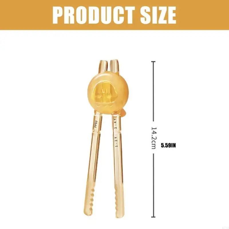 D7YD Ergonomiczne pałeczki dla dzieci w wieku 1-6 lat. Pałeczki do nauki dla dzieci