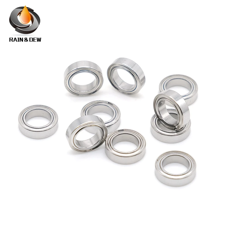 

10P 3x6x2.5 mm SMR63ZZ ABEC-9 Stainless Steel Bearings For DAIWA & SHIMANO &Abu Garcia Reel Handles Bearing Fishing Reel Bearing