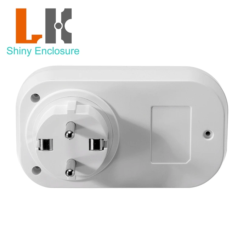 110x62x35mm Factory Direct Supply EU Standard Smart Home Wireless Socket Plastic Shell Multi-Specification Smart Socket Housing