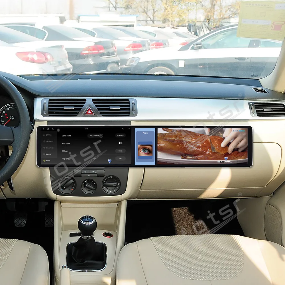 Triple HD Screen Android Radio For Volkswagen Bora 2008~2012 Car Multimedia Player GPS Navigation CarPlay Auto Stereo Head Unit