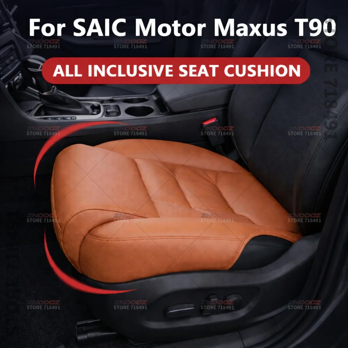 

For SAIC Motor Maxus T90 Car Seat Leg Support Extension Seat Cover Memory Foam Extender Cushion Interior Accessories