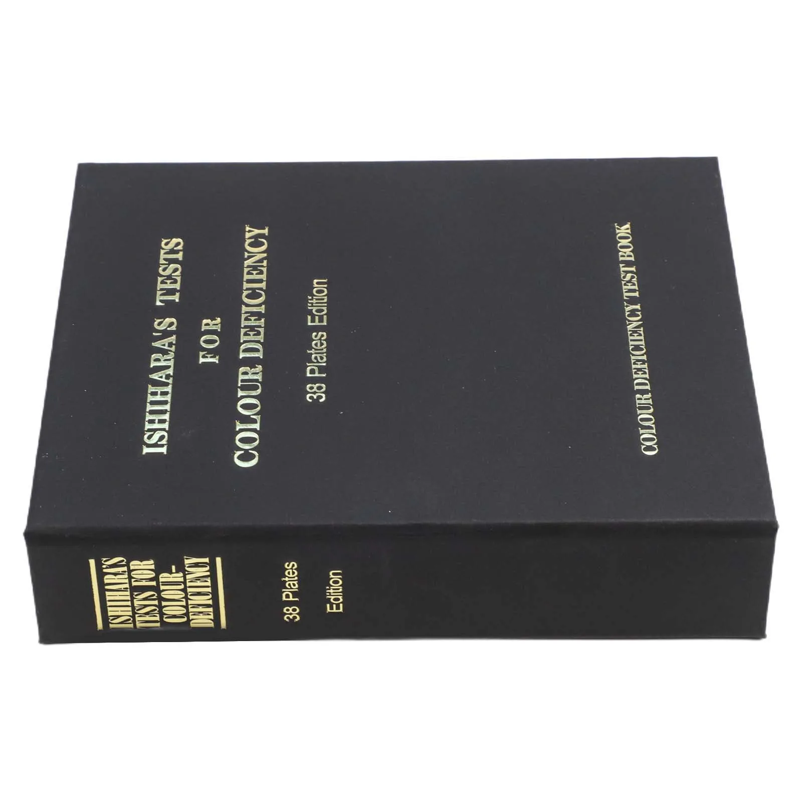 Книга оптометрии 19*14,8*4 см, оценка цветовой слепоты, инструмент для визуального восприятия, 38 тестовых пластинок в комплекте