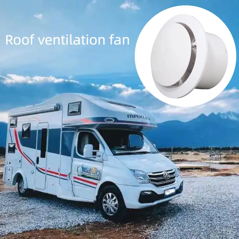

12 В вентиляционный вентилятор на крыше, малошумный вентилятор для кемпера, фургон, дом на колесах, караван, мансарное вентиляционное отверстие, аксессуары для кемпера