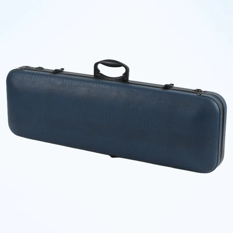 Composite PC Square Violin Case Matte Lightweight Portable Waterproof Handmade Smooth Violin Box Stringed Instruments Parts