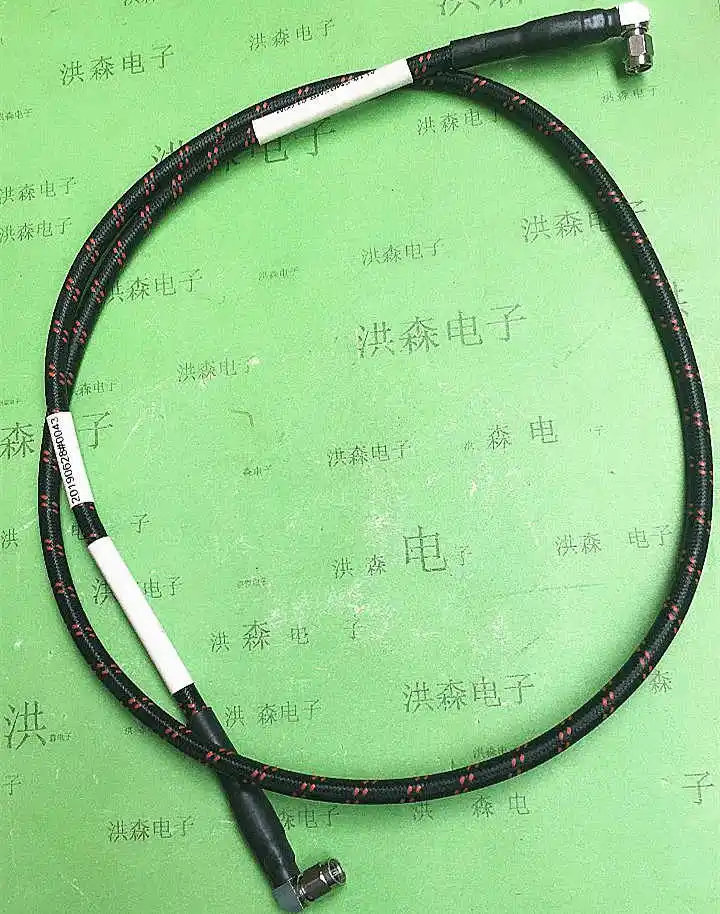 

Armor elbow SMA male 18GHZ stainless steel phase microwave cable High frequency test cable