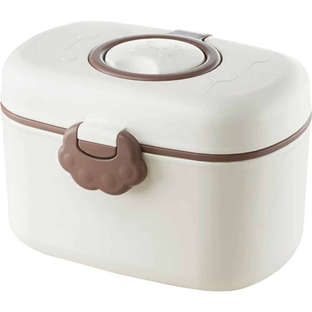 1 Juego de contenedor de fórmula para bebé, dispensador portátil de leche en polvo a prueba de fugas, almacenamiento de alimentos para bebés, dispensador de fórmula de viaje compacto