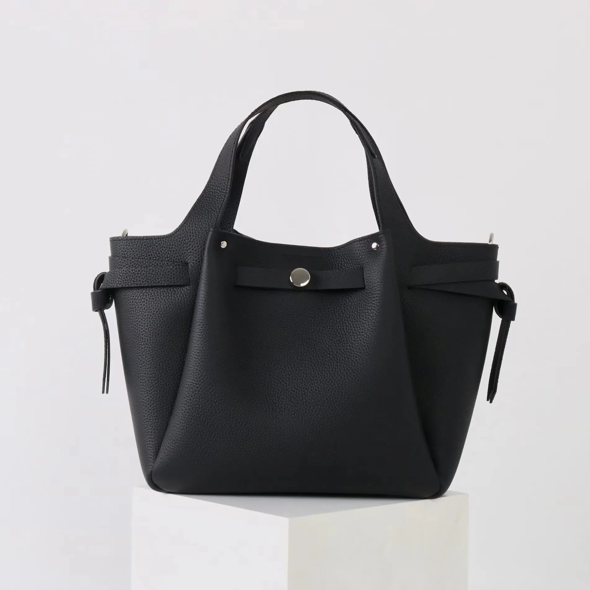 

Women's Handbags 2025 New Spring Autumn Genuine Leather Top-Handle Bags Fashion High Quality Women Bag
