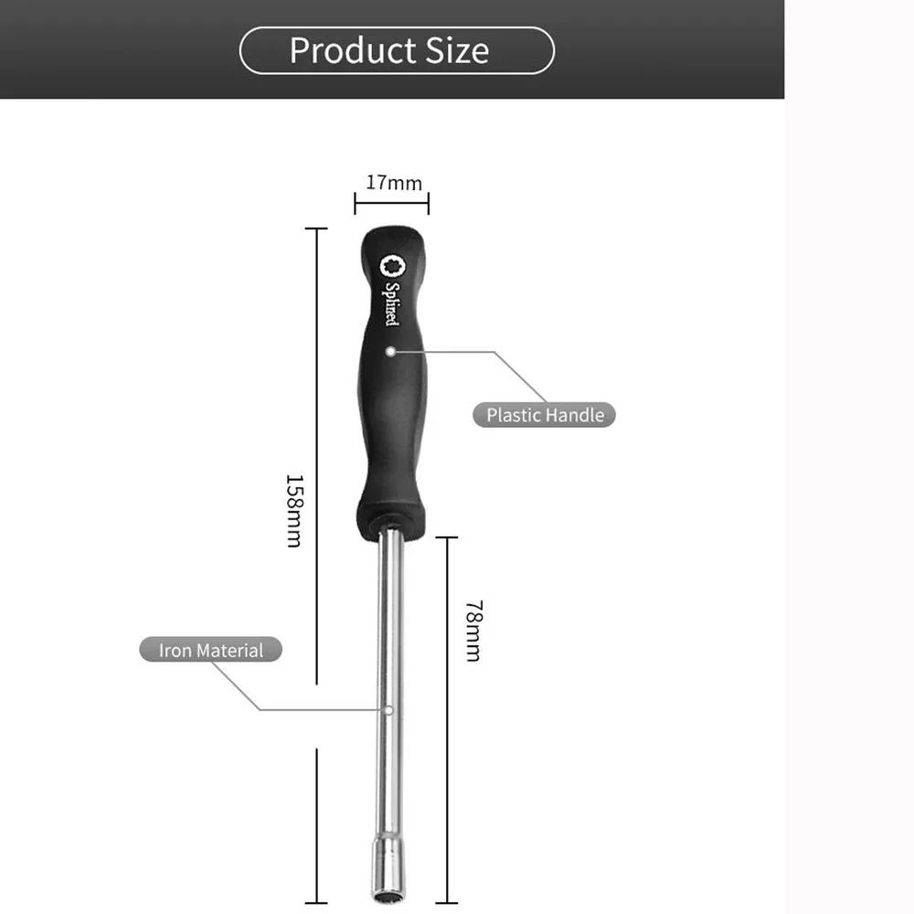 Llave especial de carburador estriado de 21 dientes, herramienta manual de ajuste para Husqvarna 125/135/136/137/141/142/235/236/355
