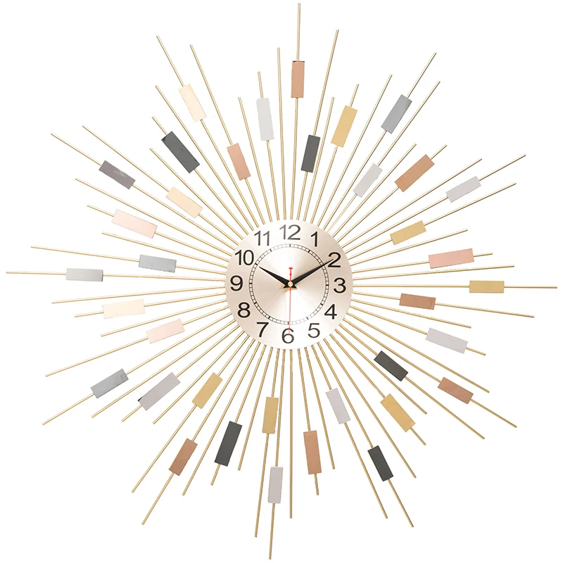 

Silent Clock, Wall Clock, Living Room, Personalized and Creative Light Luxury European Modern Bedroom, Home Use