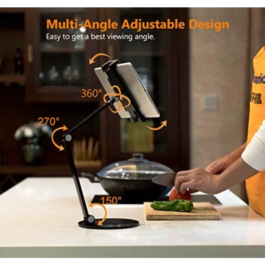 Penyangga Surface Pro iPad Pro 12.9 Dudukan Tablet Multi-Sudut yang Dapat Disesuaikan untuk Layar 4.7'' 13'' Microsoft Surface Pro Se