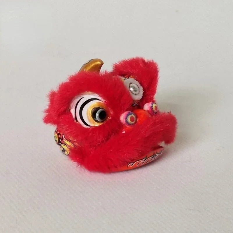 Lion Dance Plush Cute Mini Ornaments Lion Dance