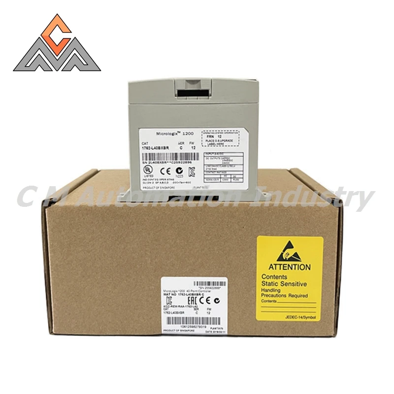 Imagem -06 - Controlador Programável Plc 1762-l40bwa 1762-l40bxb 1762-l40bxbr 1762-mm1rtc Brand Novidades em Estoque