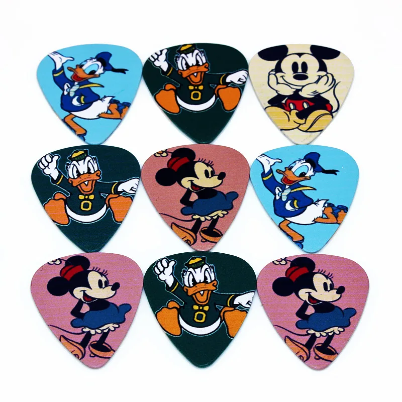 10pcs Disney Stitch Spiderman high quality picks DIY design guitar accessories pick guitar picks Guitar Accessories ukulele bass