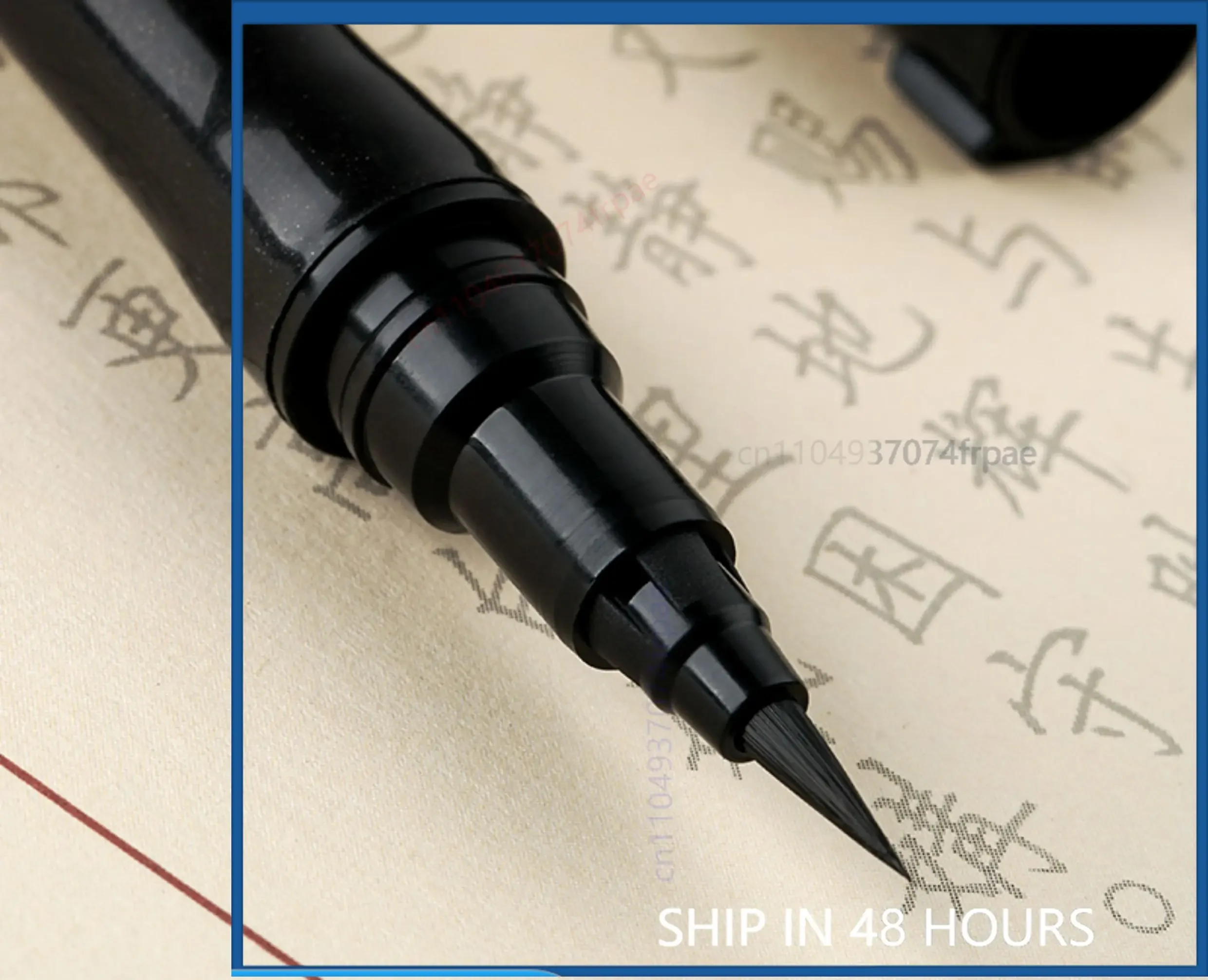 For Kuretake Refillable Scientific Brush Pen No.85 No.90 Small Calligraphy Pen For Sutra Copy Diary Journal Gift（3pcs）
