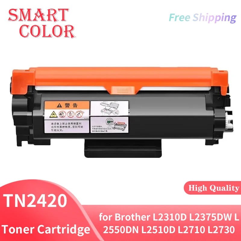 TN2410 TN2420 Compatible Toner Cartridge With Chip for Brother L2310D L2350DW L2370DN L2375DW L2550DN L2510D L2710 L2730 Printer