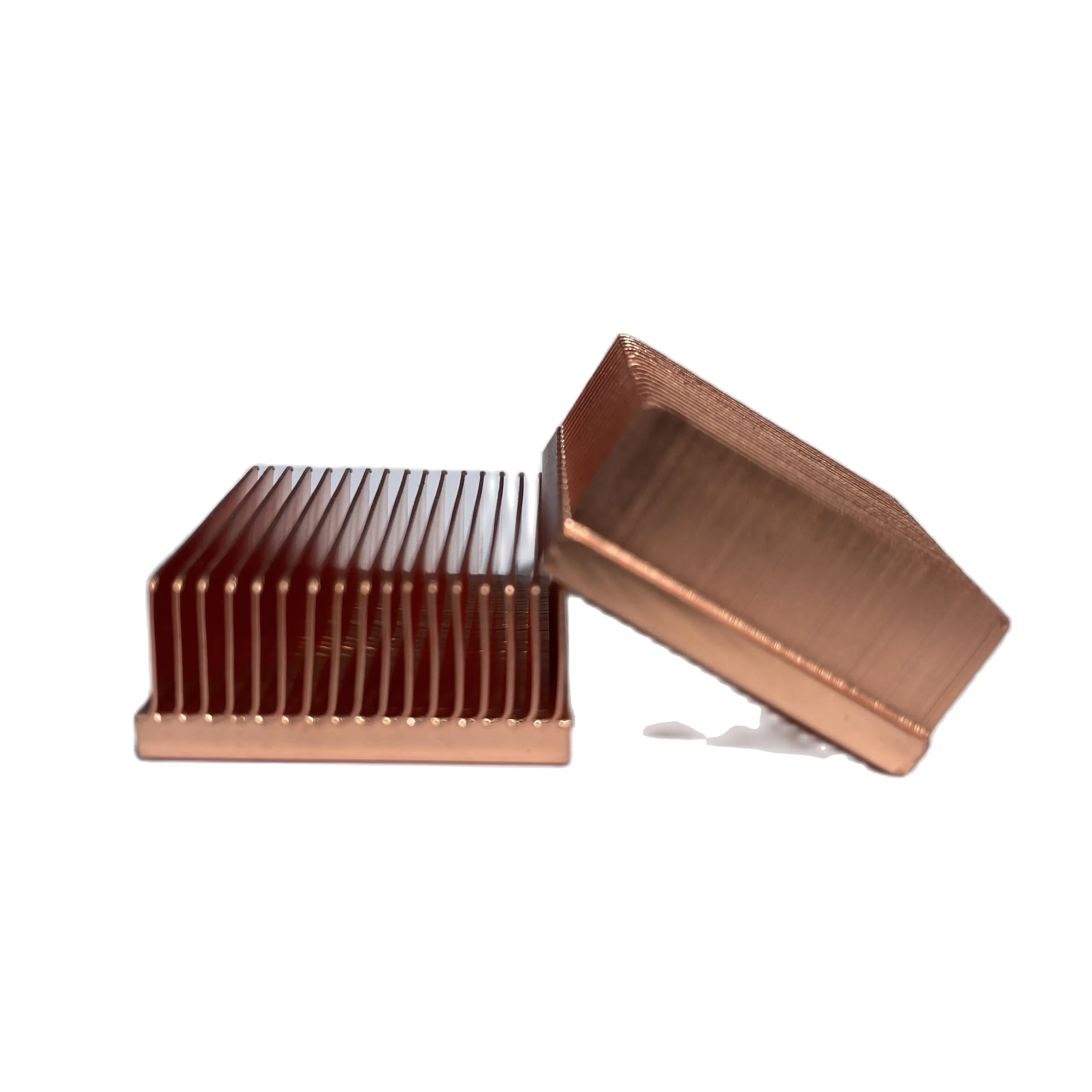 Diy 2 pçs/lote 25x25x11mm dissipador de calor de cobre fonte de alimentação cpu dissipador de calor de cobre placa única computadores dissipador de calor
