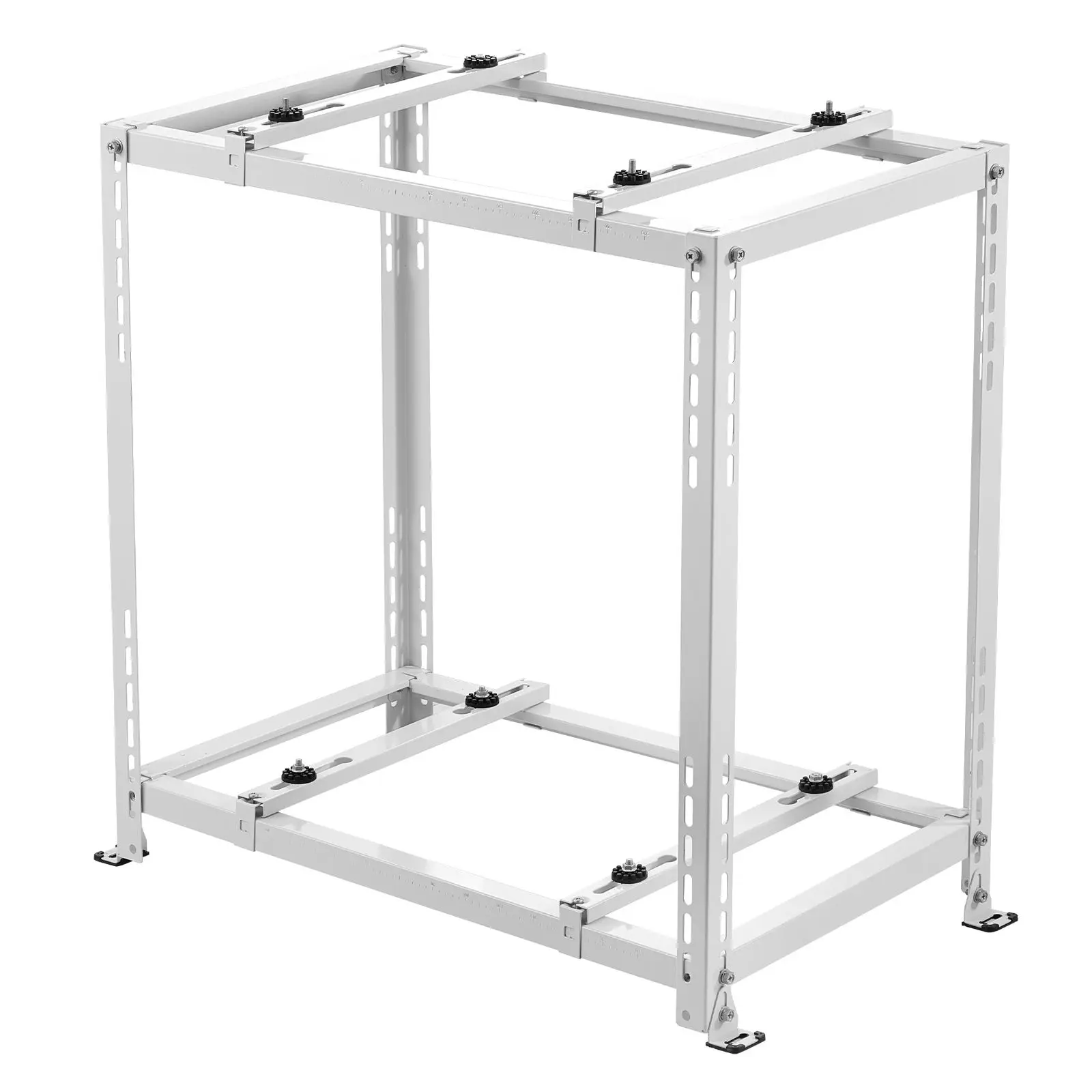 Mini Split Ground Stand, Anti-Vibration Mini Split Stand for 9000-18000 BTU Ductless Air Conditioner Heat Pump, Heavy Duty AC