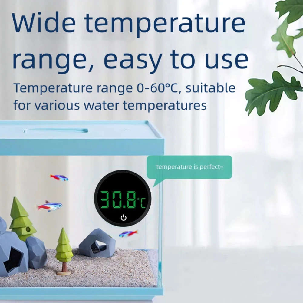 

Temperature Gauge Fish Tank Thermometer Accurate Temperature Readings In 0 To 60 ℃ Indoor Temperature Minitoring Tools