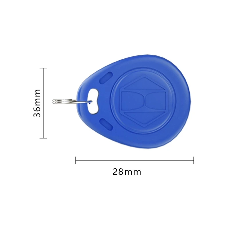 5Pcs Rewritable ID Tag Copy 125KHz RFID Copier Duplicator T5577 EM4305 Intercom Keyfobs Waterproof Keychain Access Control Card